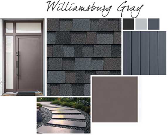 Williamsburg Gray & Browse Brown